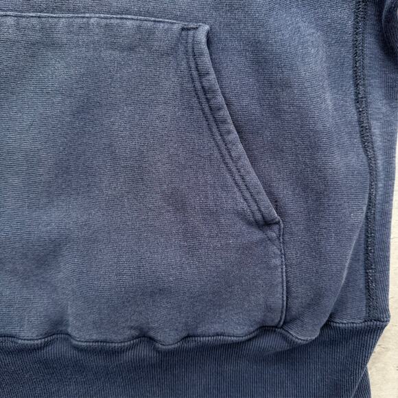 Vintage Champion Reverse Weave West Chester University Blue Hoodie - Picture 6 of 10